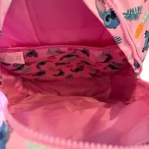 Disney | Bags | Disney X Bioworld Stitch Pink Backpack  display picture 1